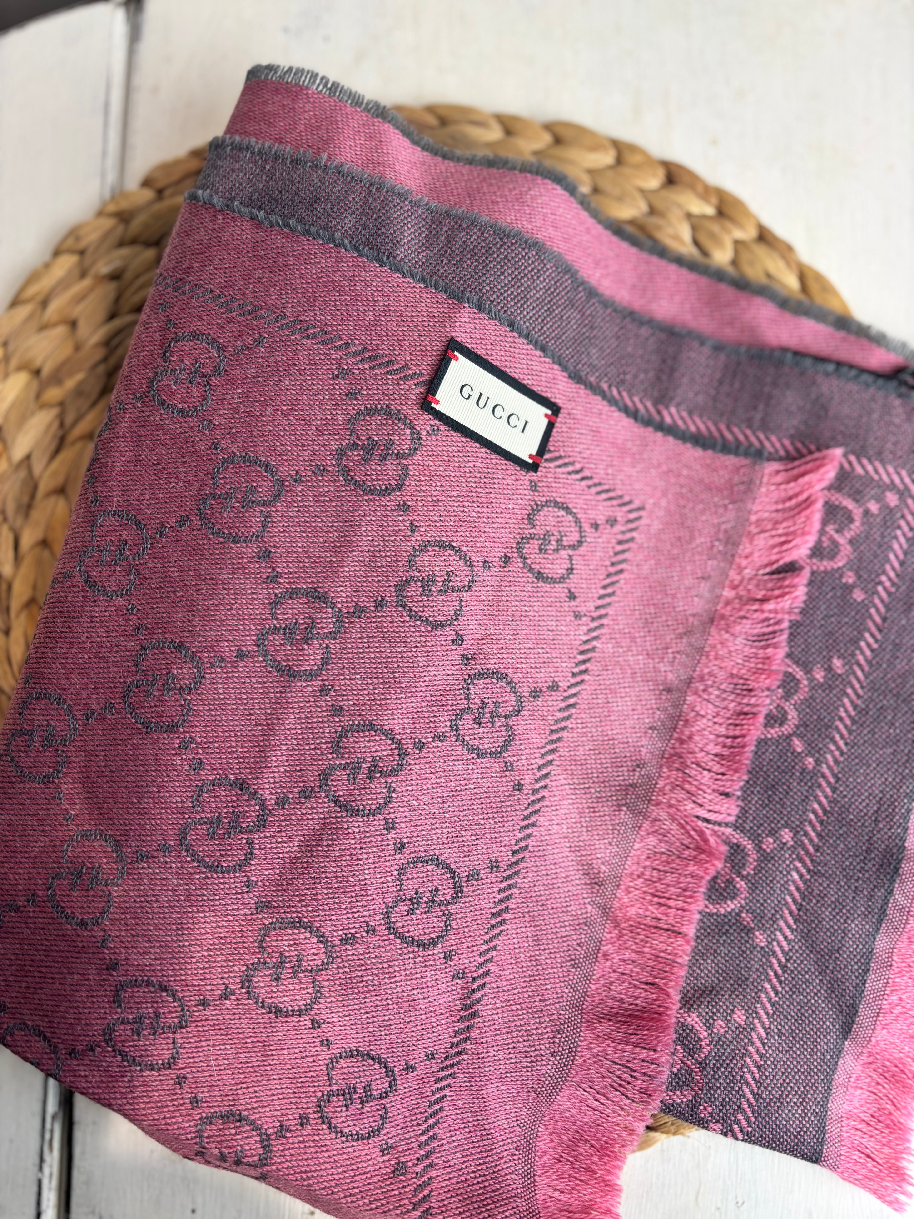 Gucci Reversible Wool Scarf