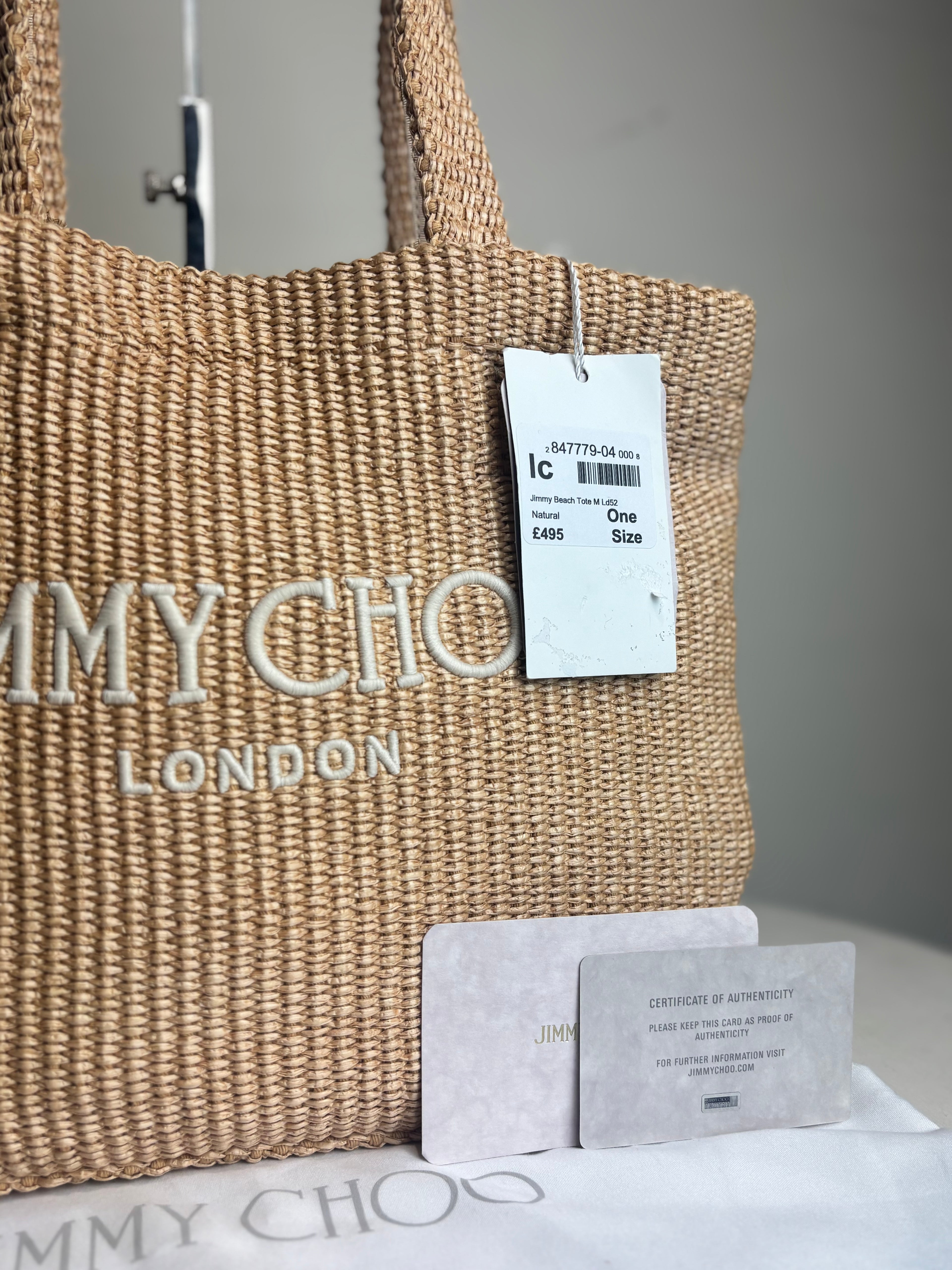 Jimmy Choo East West Beach Tote