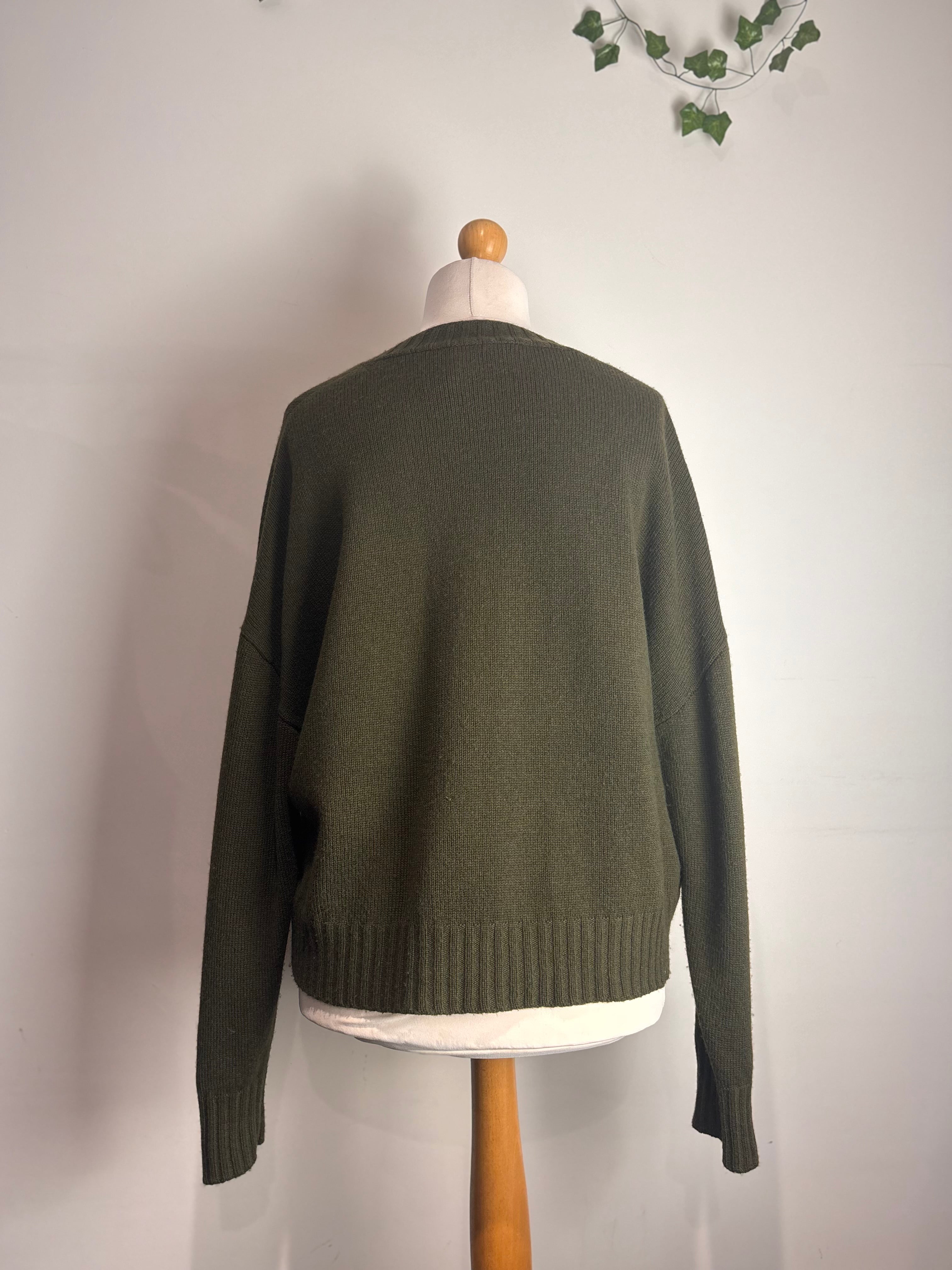 NOMAD Khaki Wool Knit