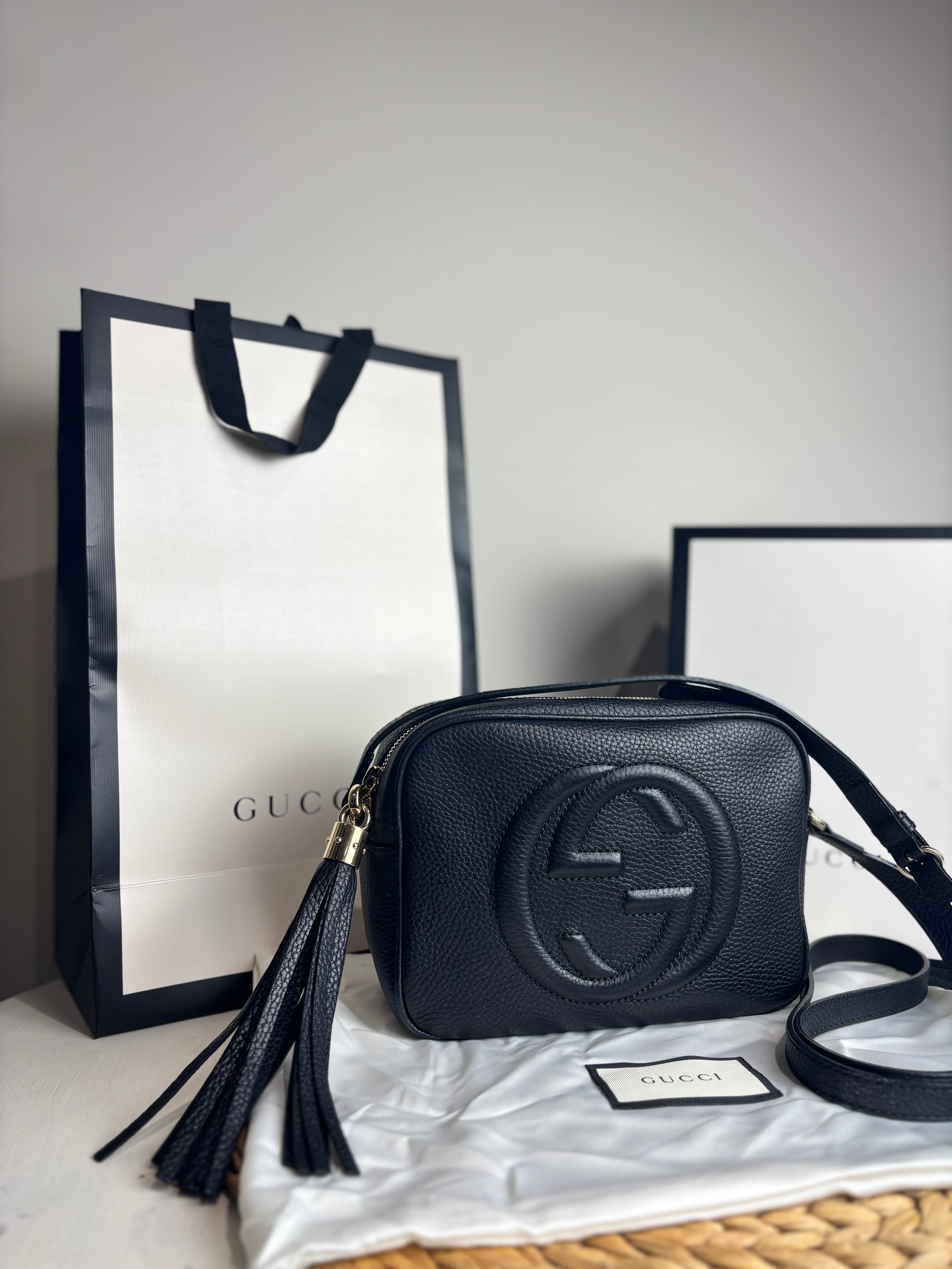 GUCCI Soho Disco Crossbody Bag