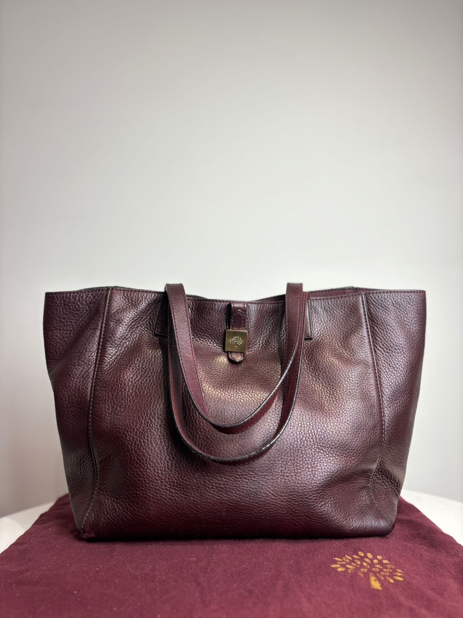 Mulberry Oxblood Tessie Tote