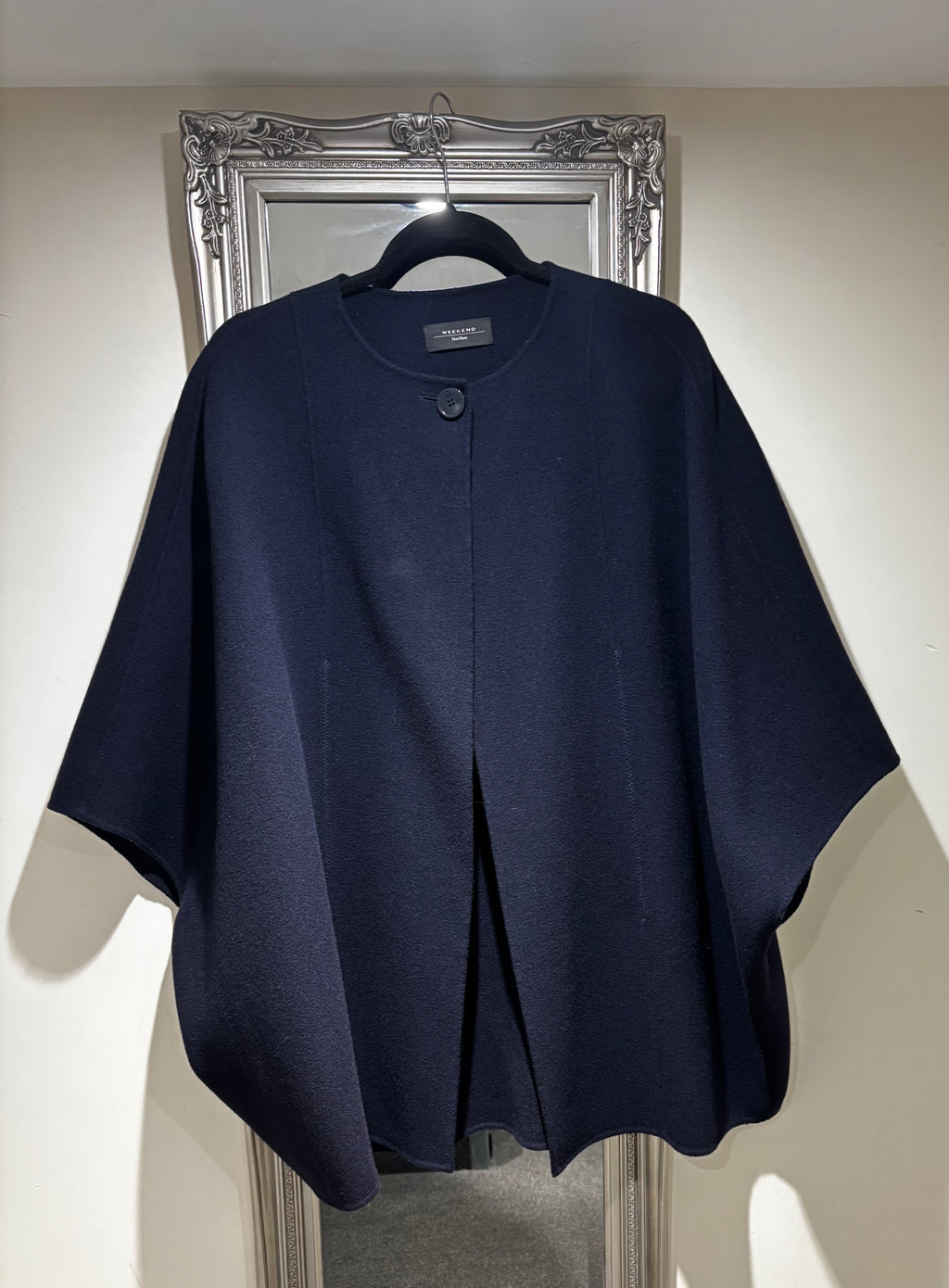 Weekend Max Mara Navy Poncho