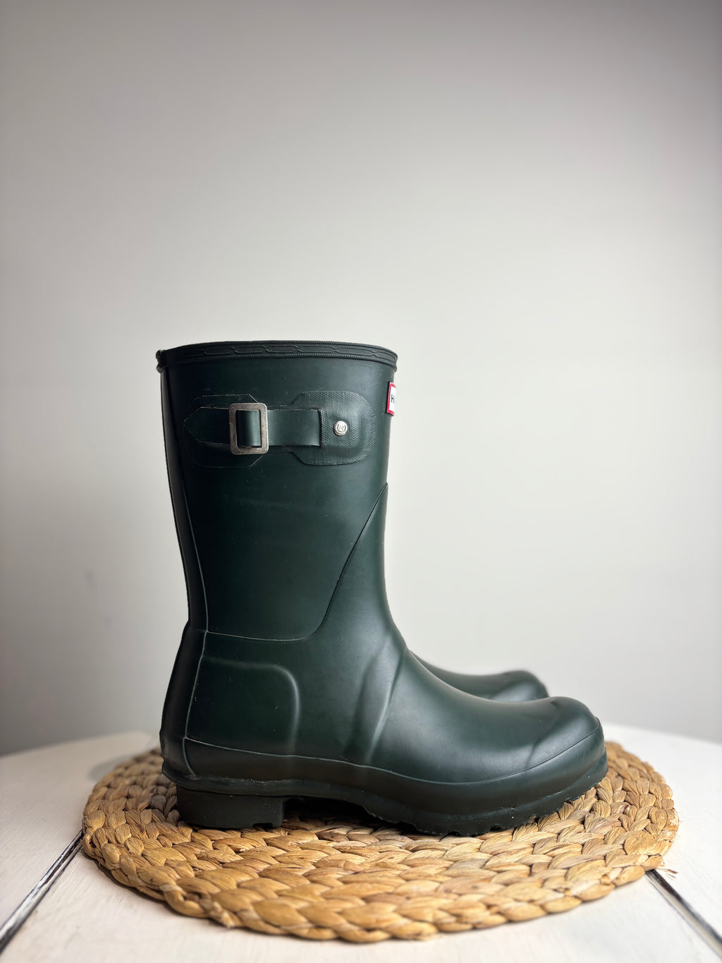 Hunter Green Short Wellies