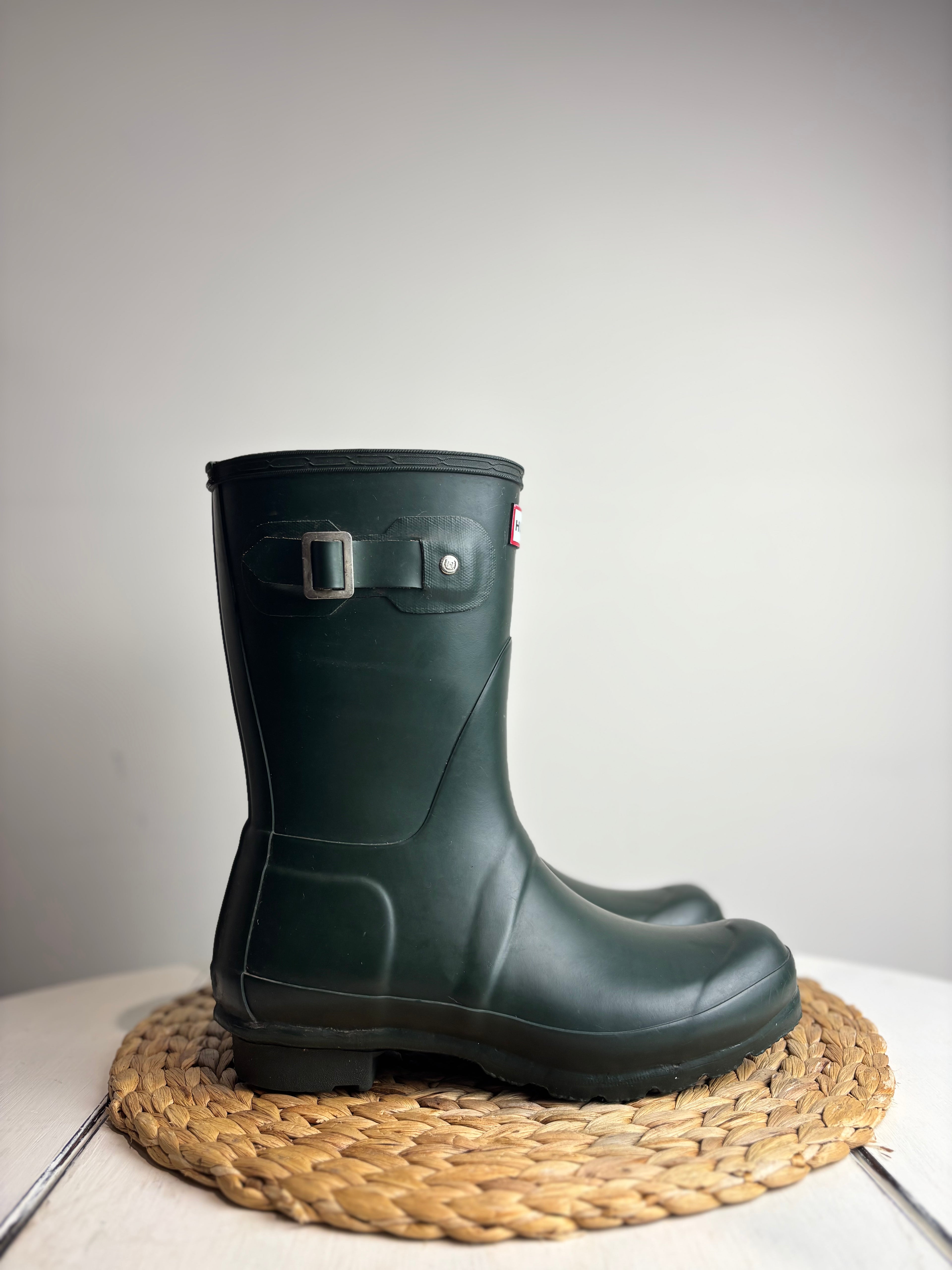 Hunter Green Short Wellies