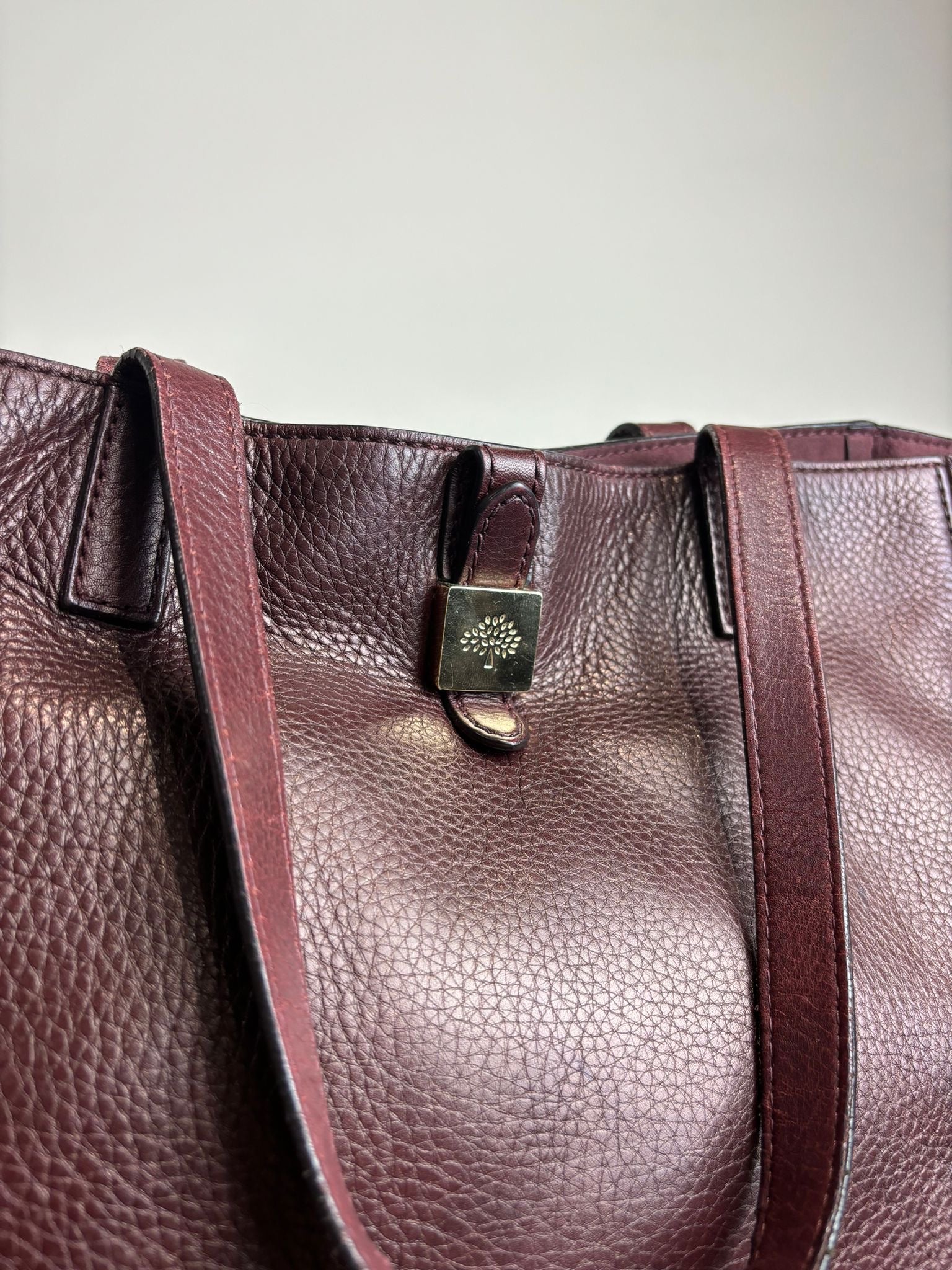 Mulberry Oxblood Tessie Tote