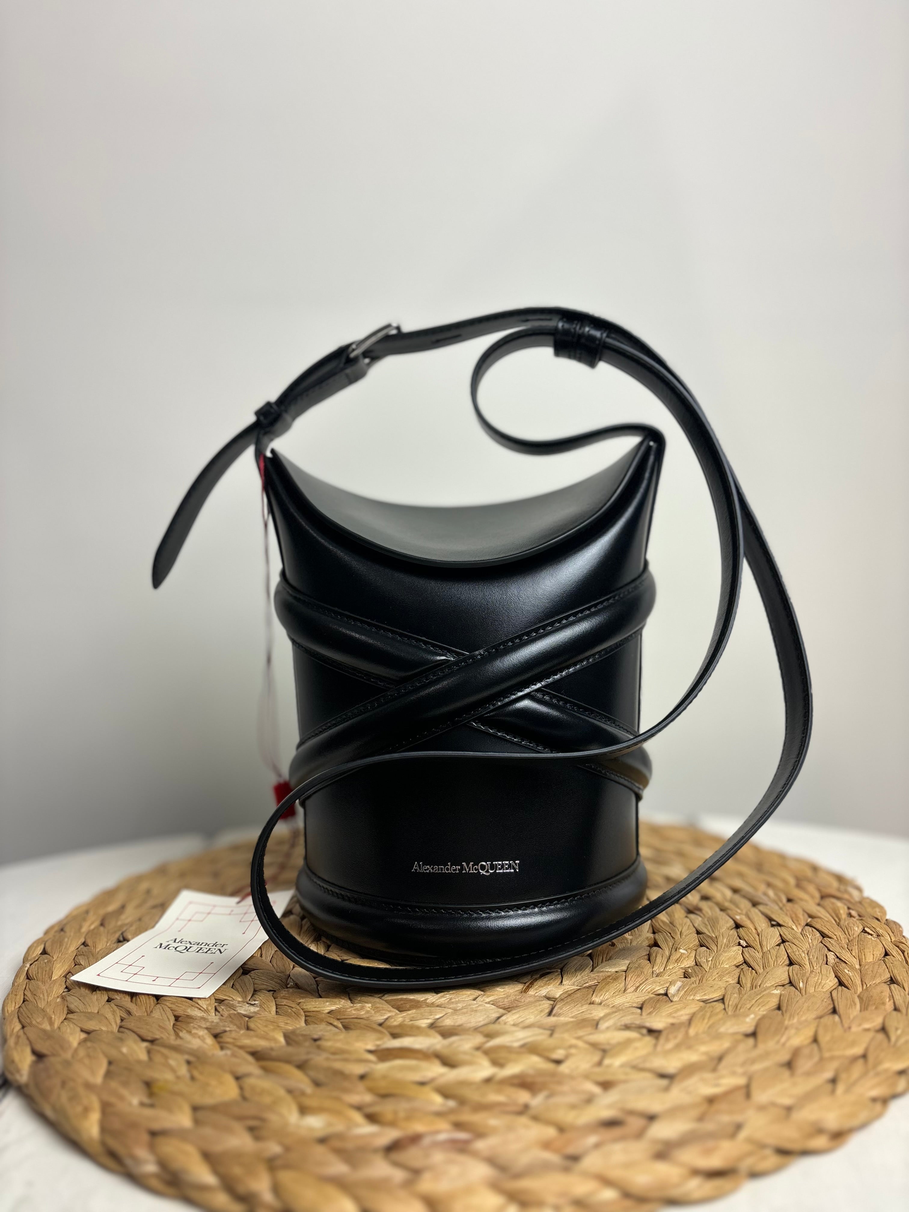 Alexander McQueen The Curve Bucket Bag