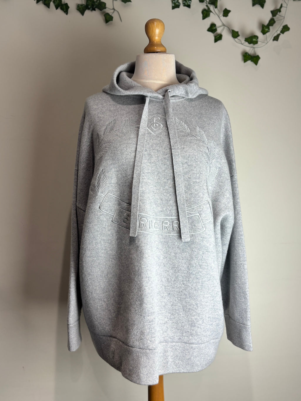 Burberry Logo Cashmere Blend Hoodie
