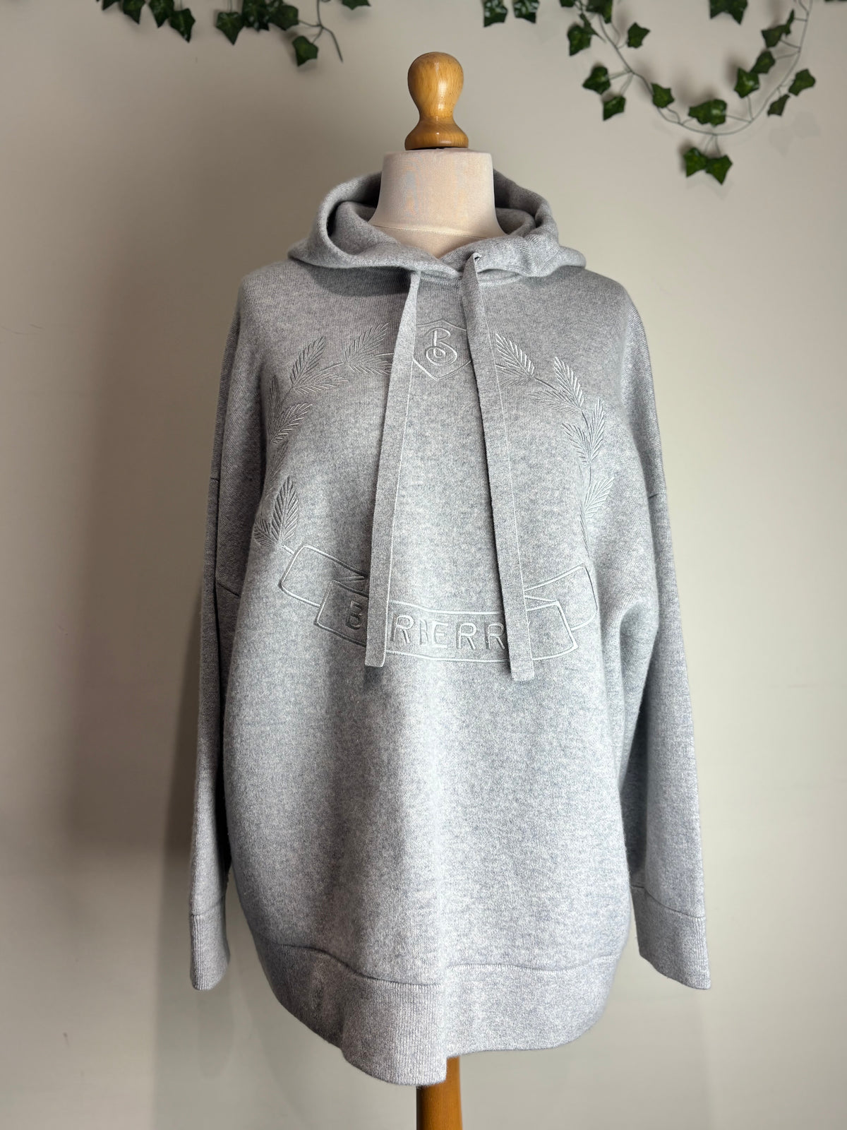 Burberry Logo Cashmere Blend Hoodie