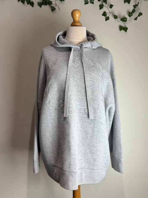 Burberry Logo Cashmere Blend Hoodie