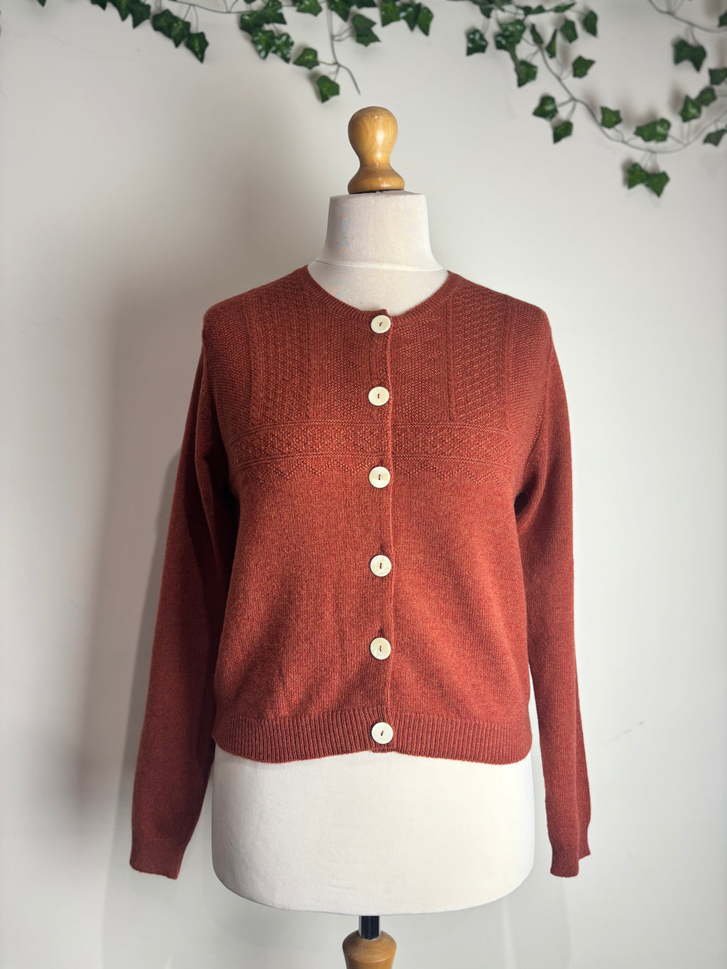 Brora Guernsey Cashmere Cardigan