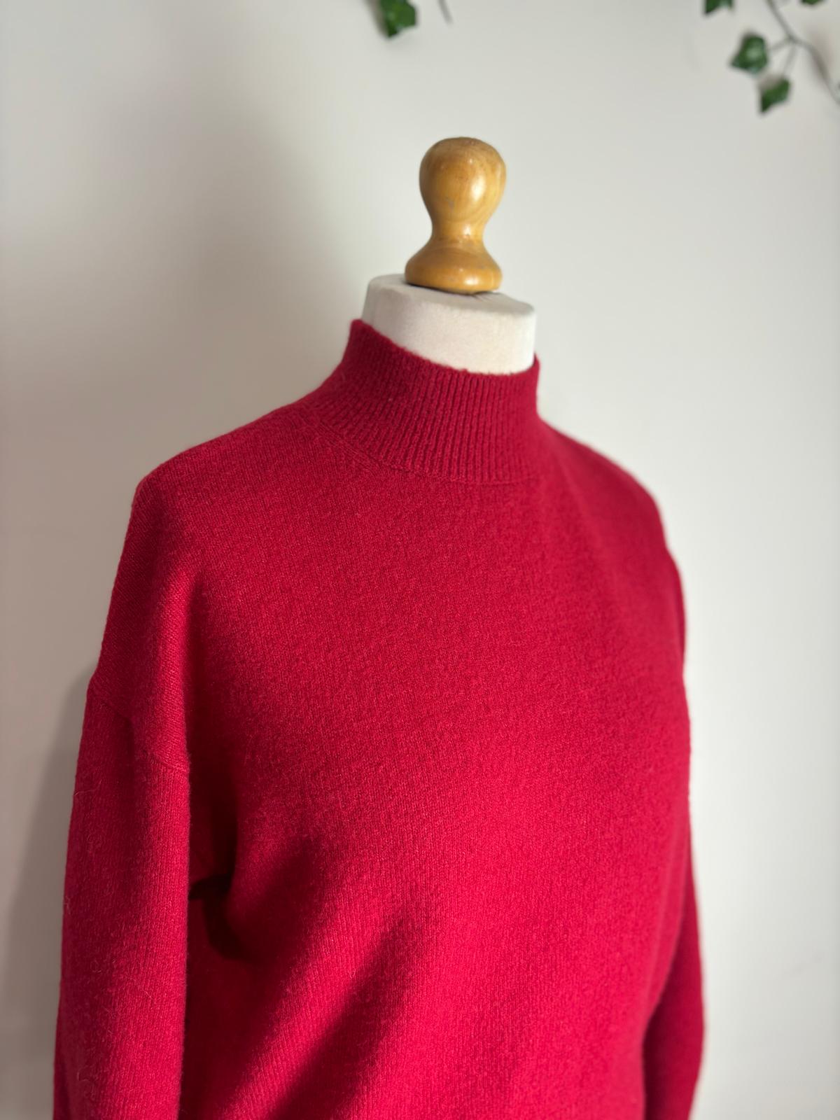 & Other Stories Mock Neck Sweater
