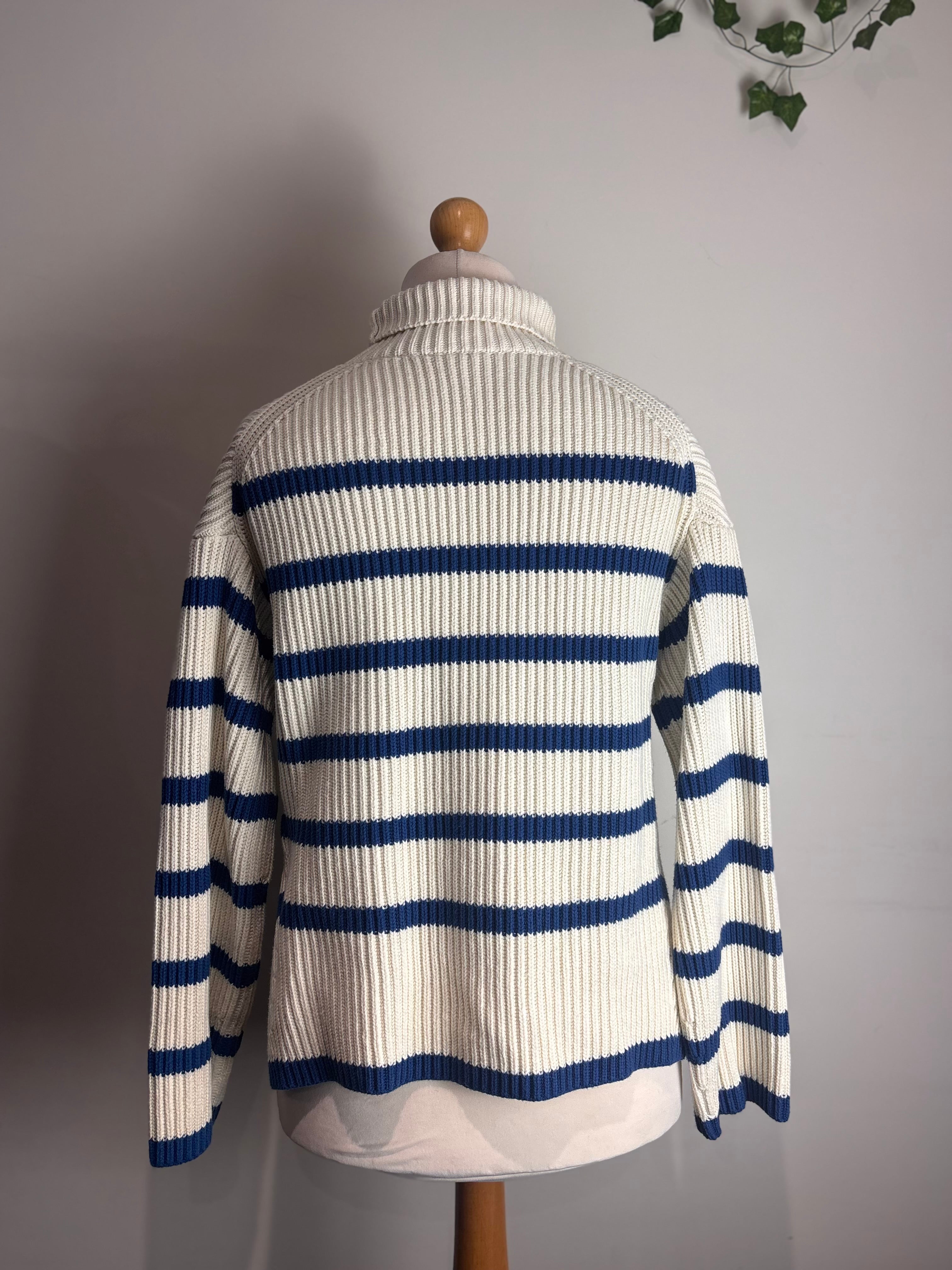 Jigsaw Bretton Striped Knit