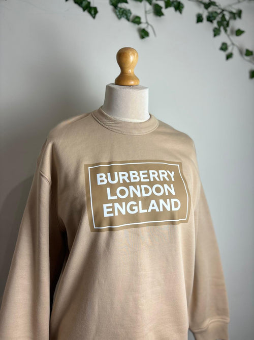 Burberry Santo Logo Sweatshirt