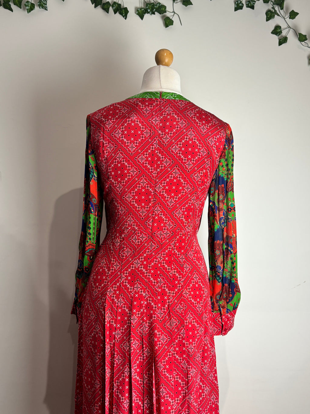 RIXO Emma Printed Silk Crepe de Chine Dress