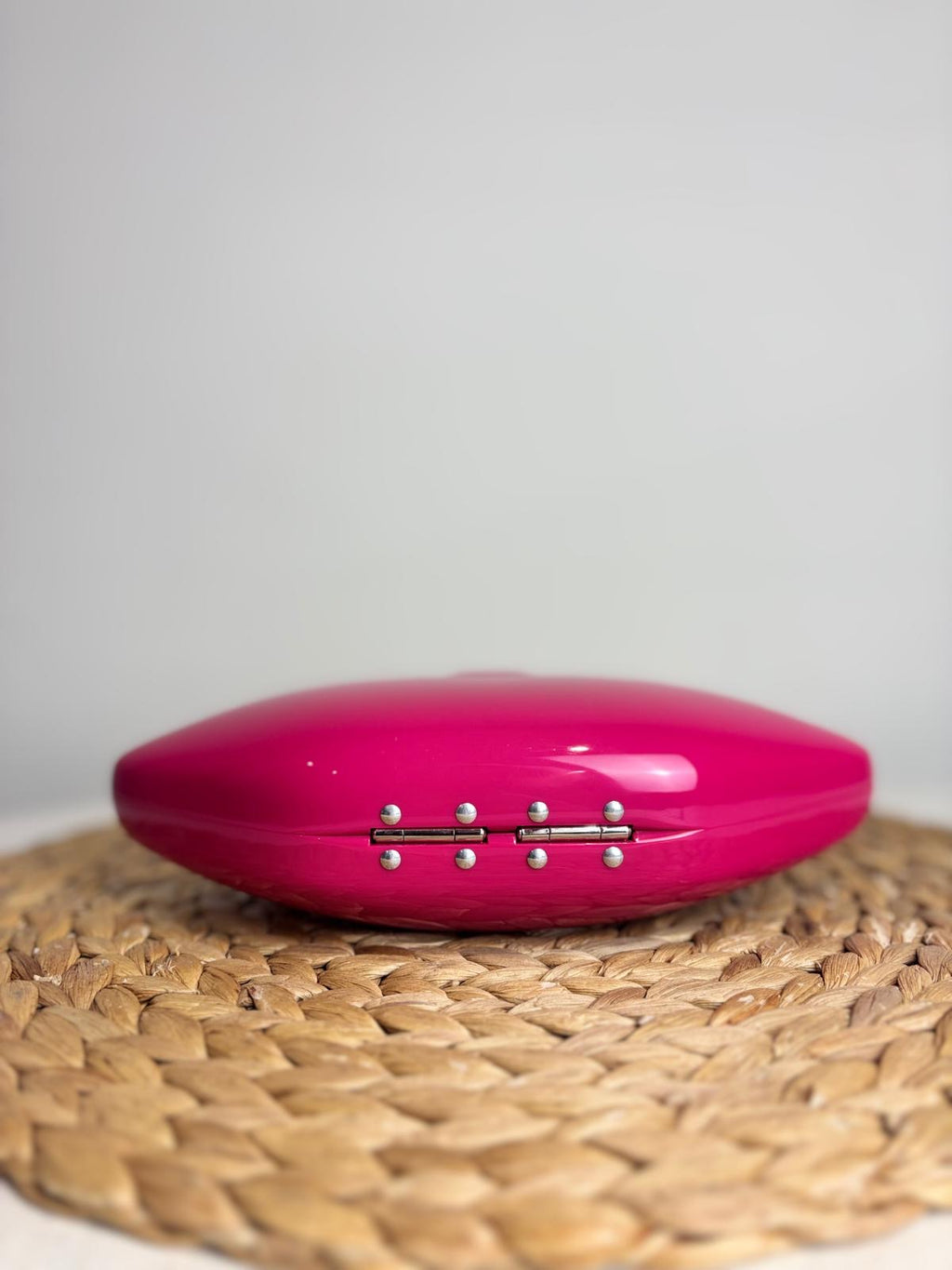 Lulu Guinness Pink Lips Clutch