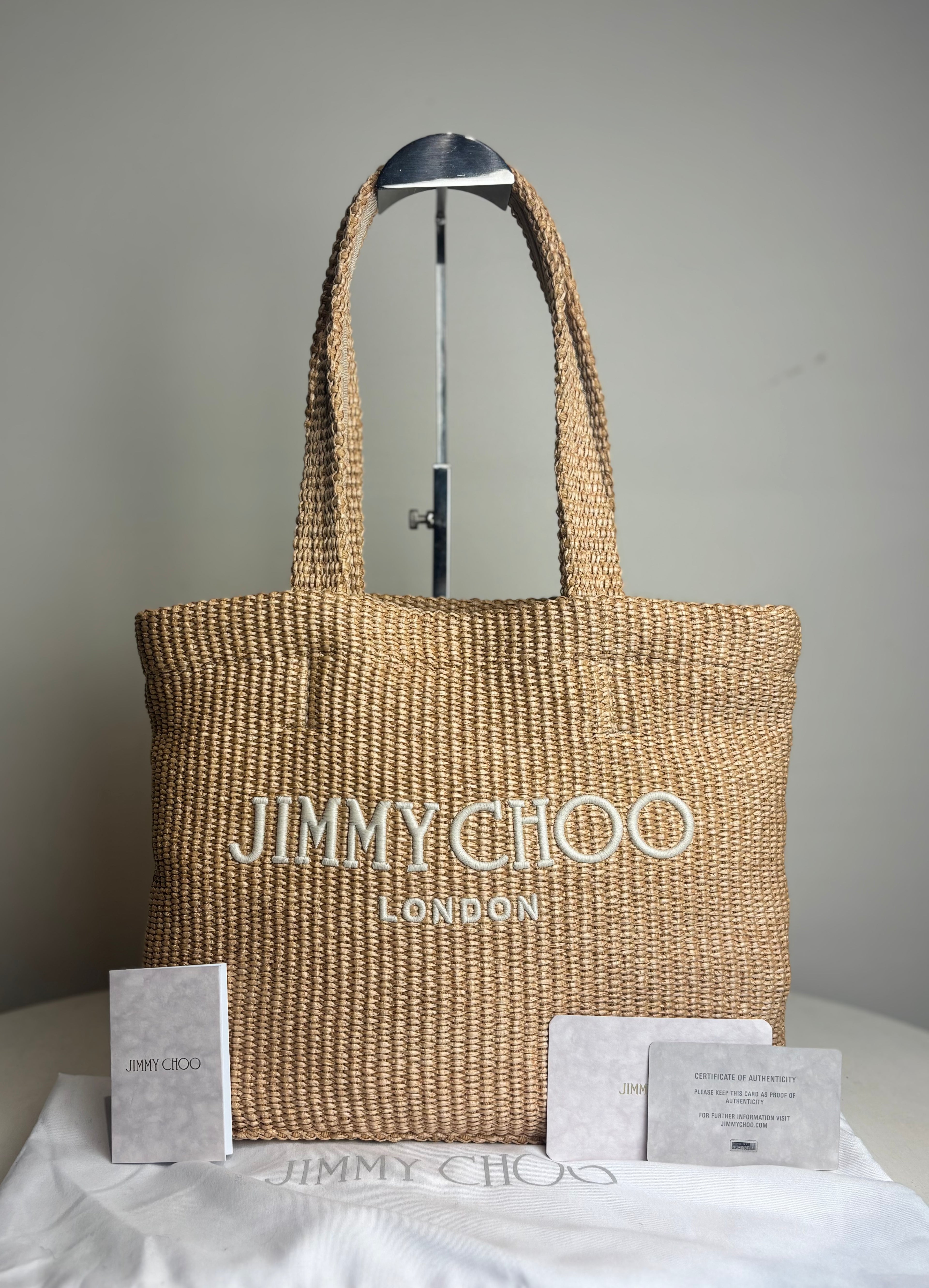 Jimmy Choo East West Beach Tote