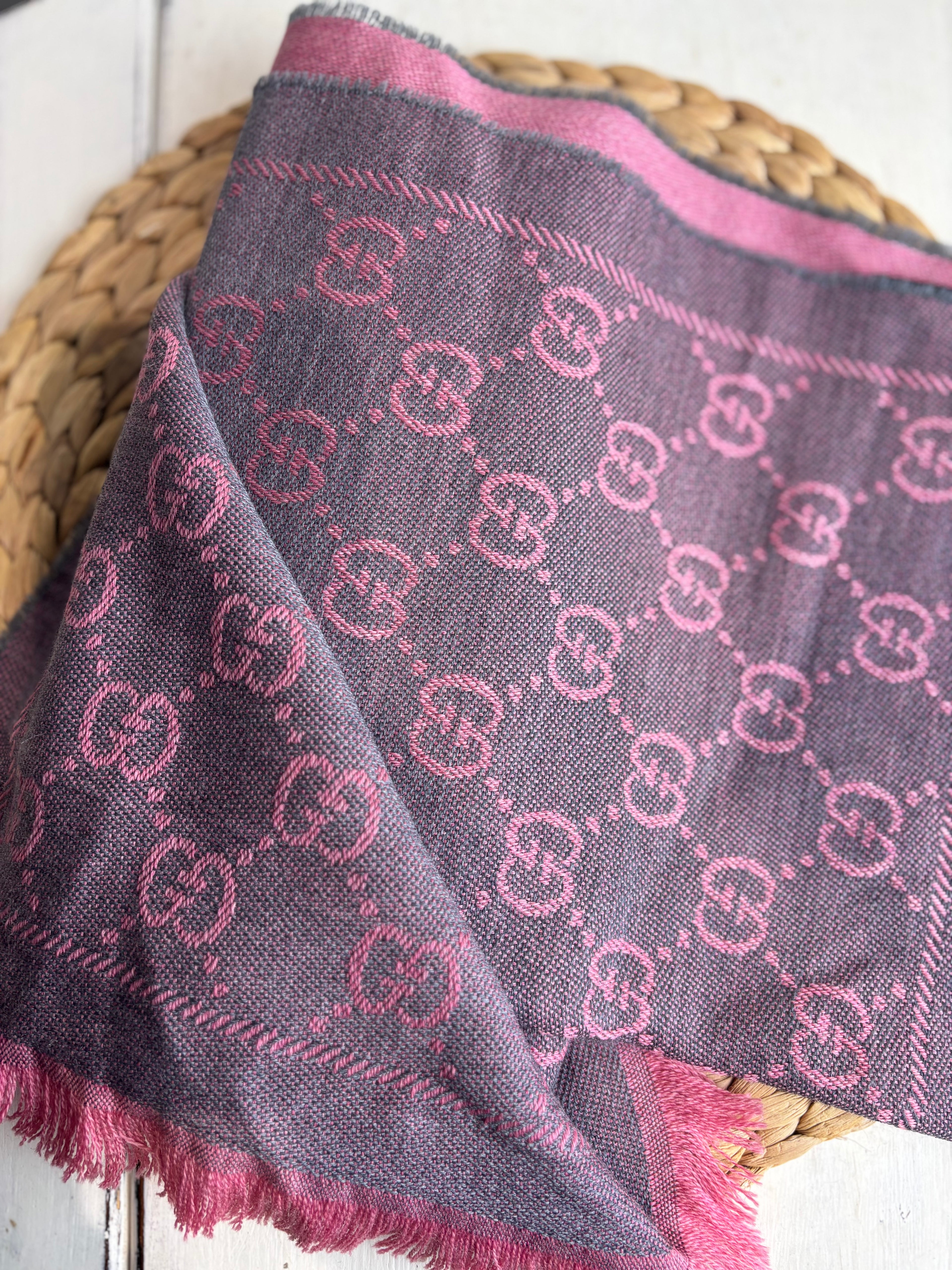 Gucci Reversible Wool Scarf