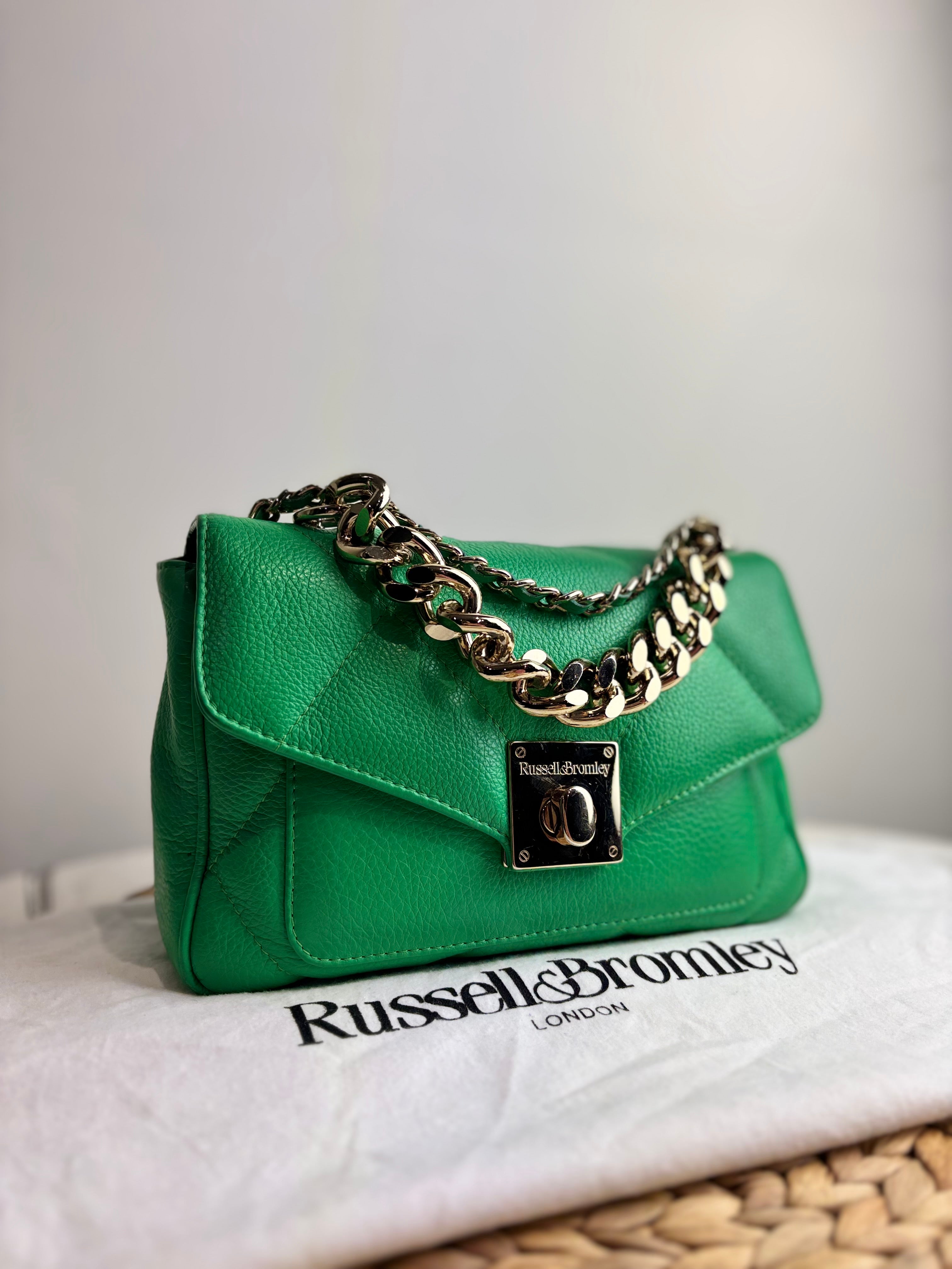 Russell & Bromley Quiltpuff Mini Soft Leather Crossbody