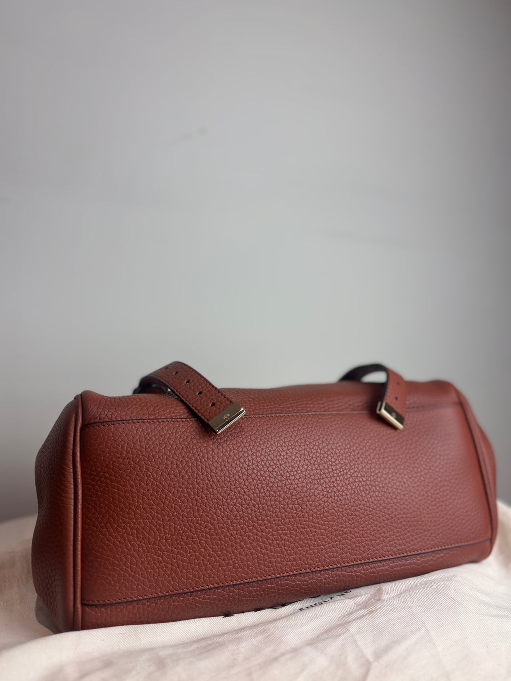 Mulberry Alexa Icon in Bright Oak Heavy Grain