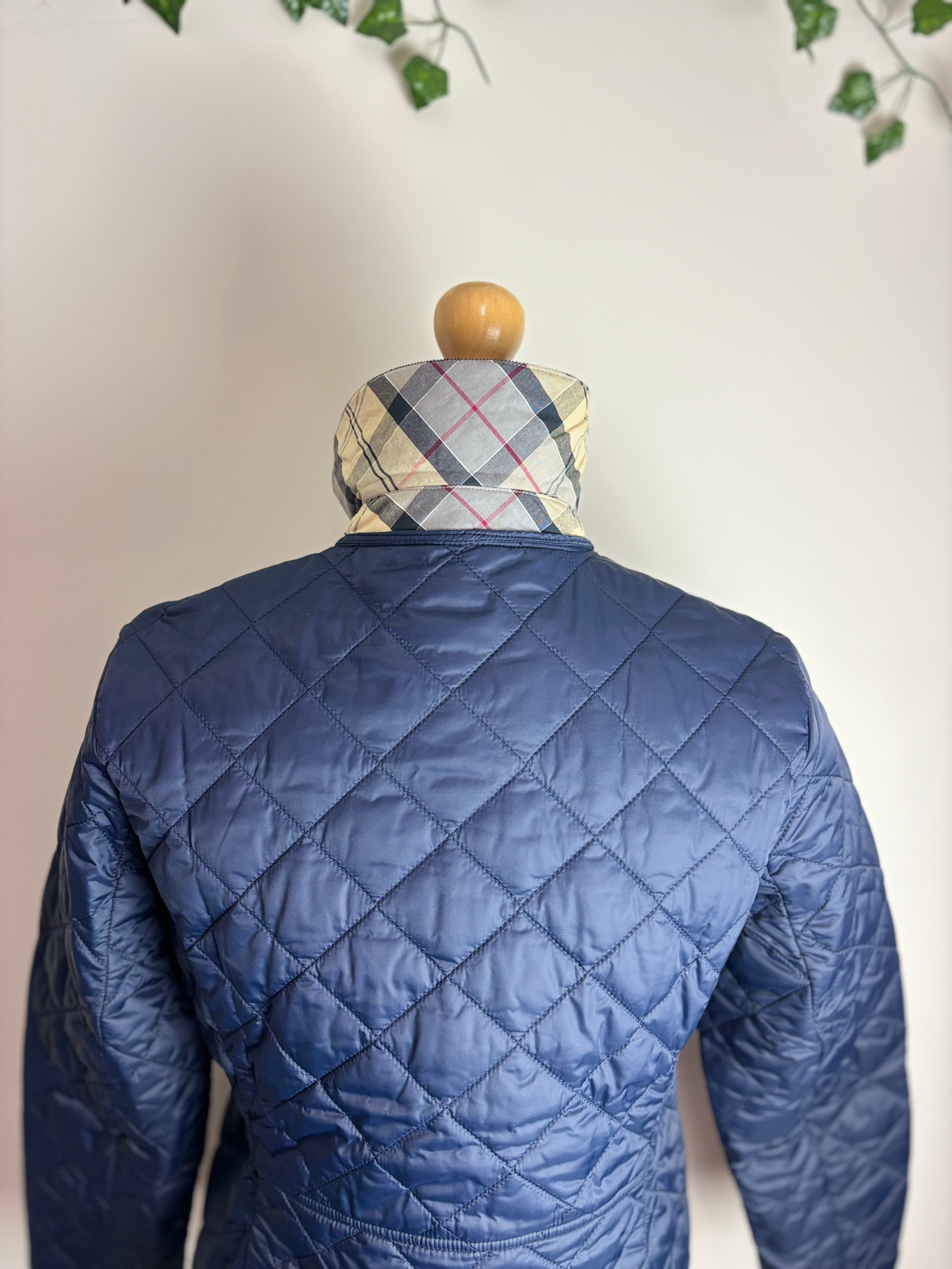 Barbour Navy Quilted Jacket