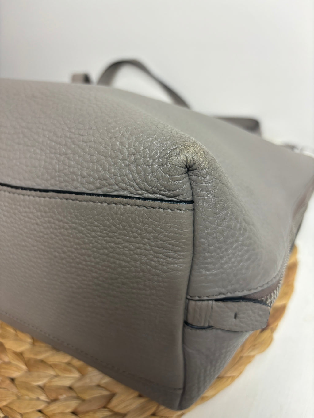 Prada Vitello Daino Zip Tote