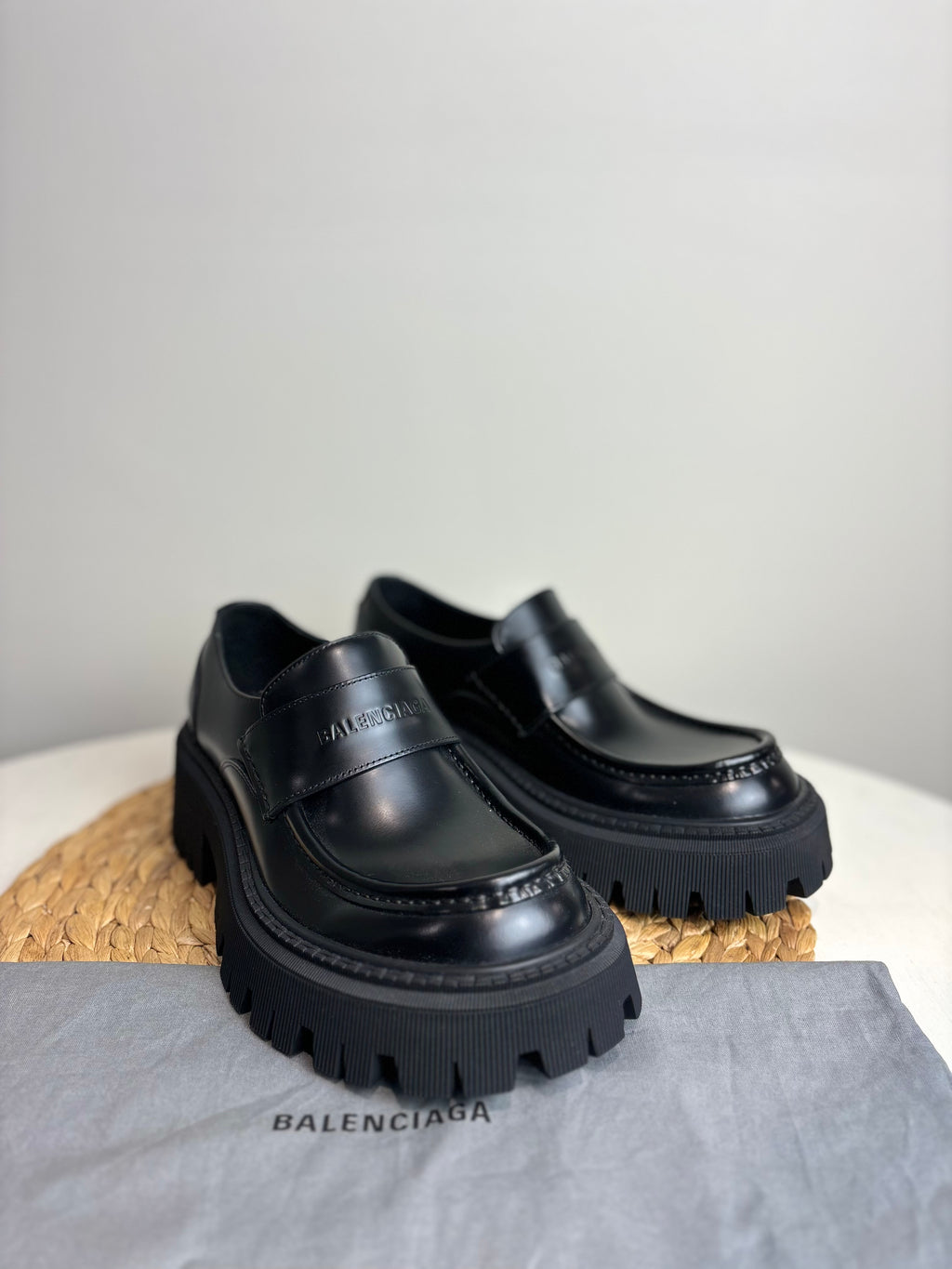 BALENCIAGA Women's Tractor Loafer