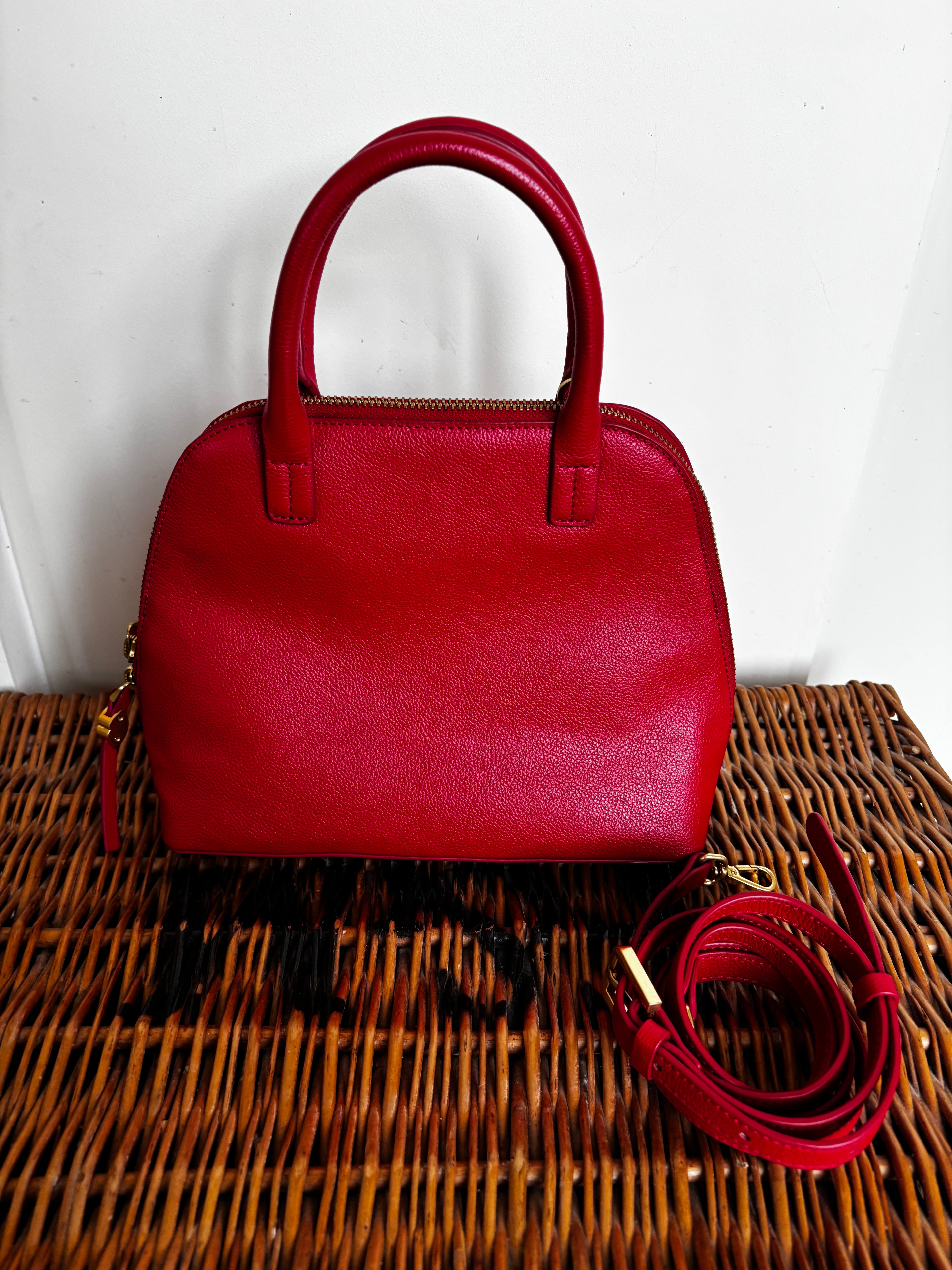 Lulu Guinness Red Handbag
