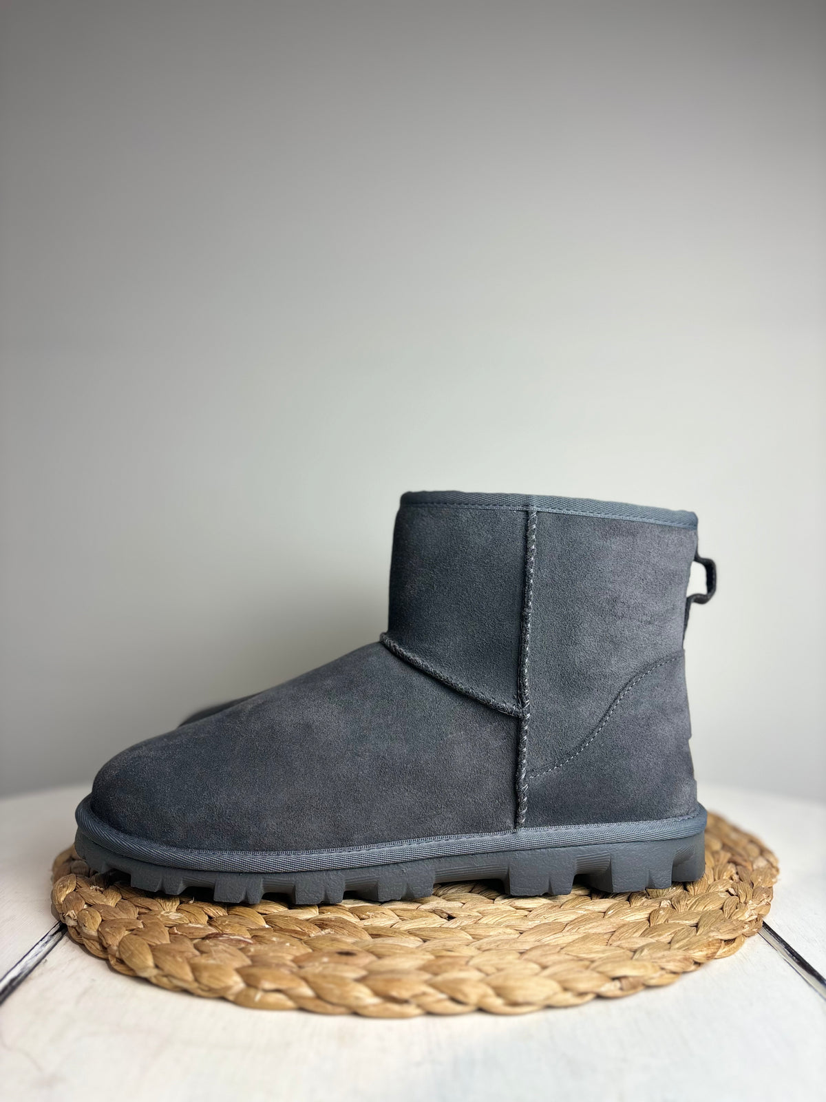 UGG Grey Mini Boots