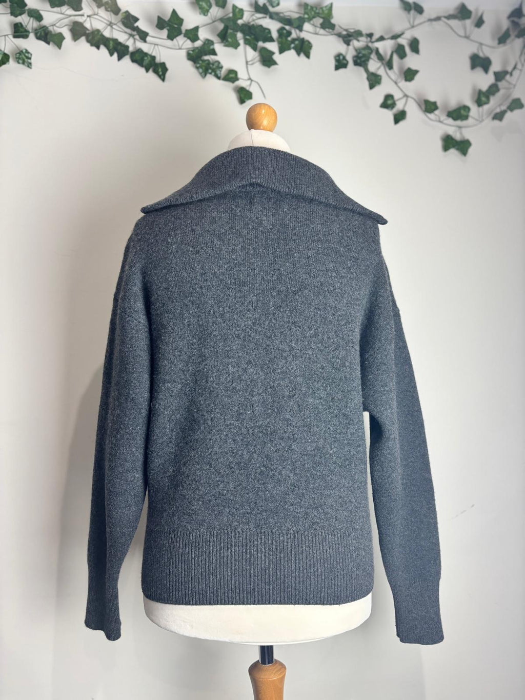 Isabel Marant Grey Zip Sweater