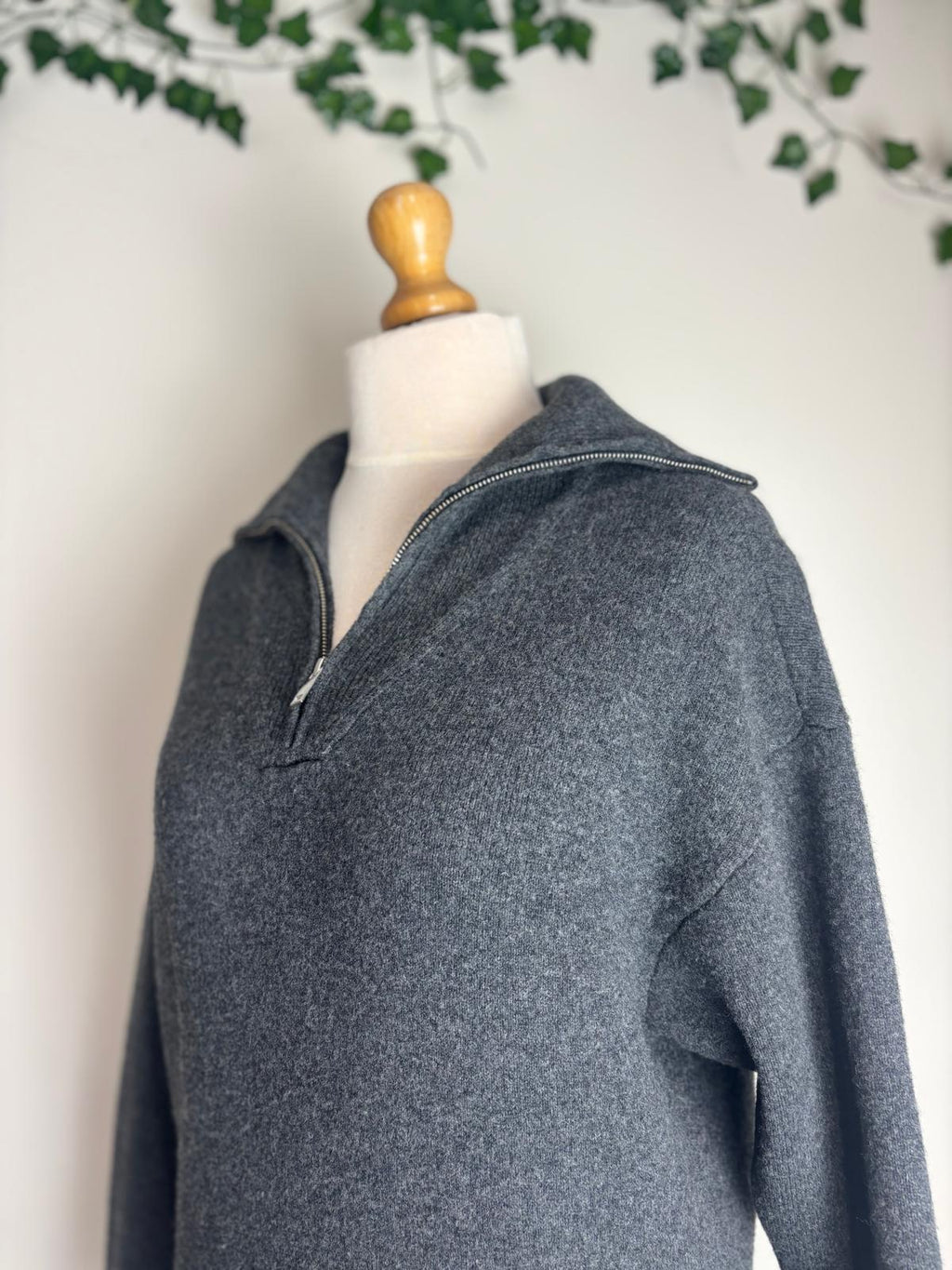 Isabel Marant Grey Zip Sweater