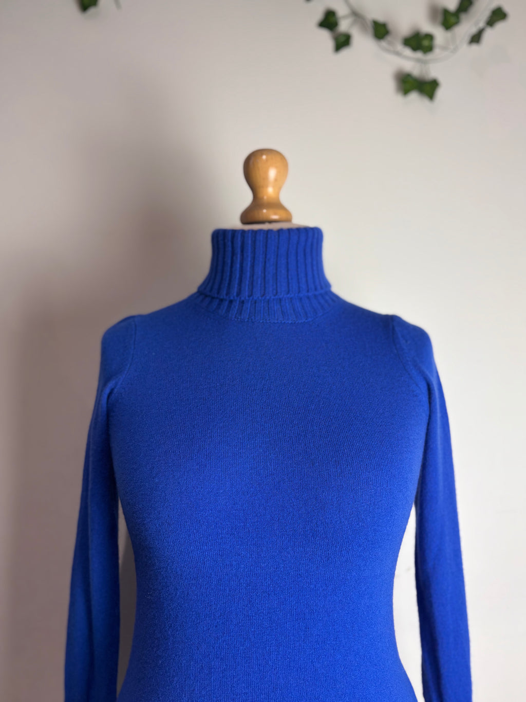 ME+EM Cobalt Cashmere & Wool Knit