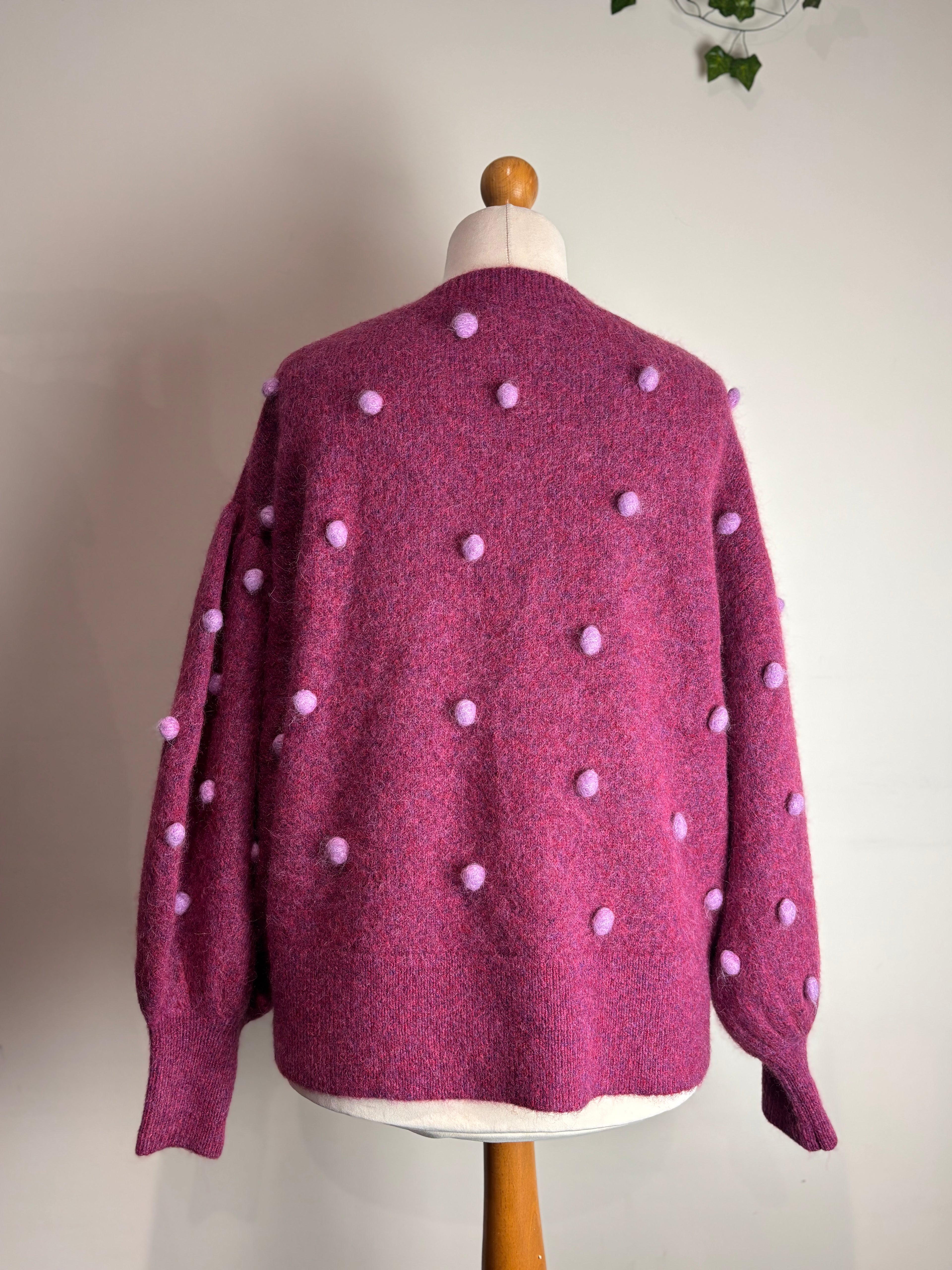 Alémais Elia Pom Pom Balloon Sweater