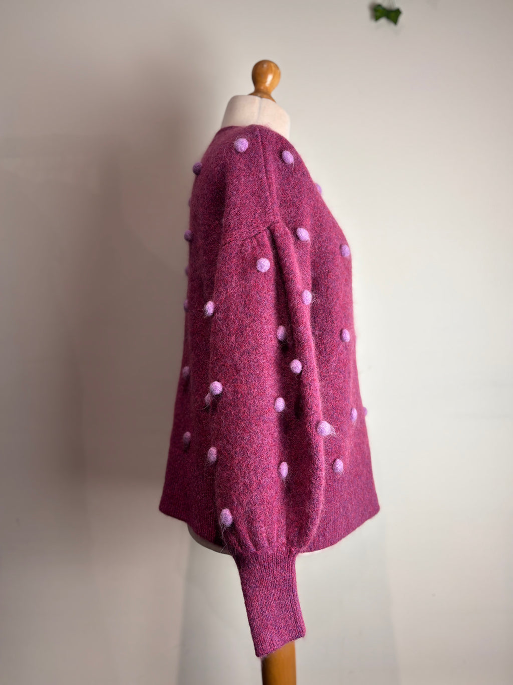 Alémais Elia Pom Pom Balloon Sweater
