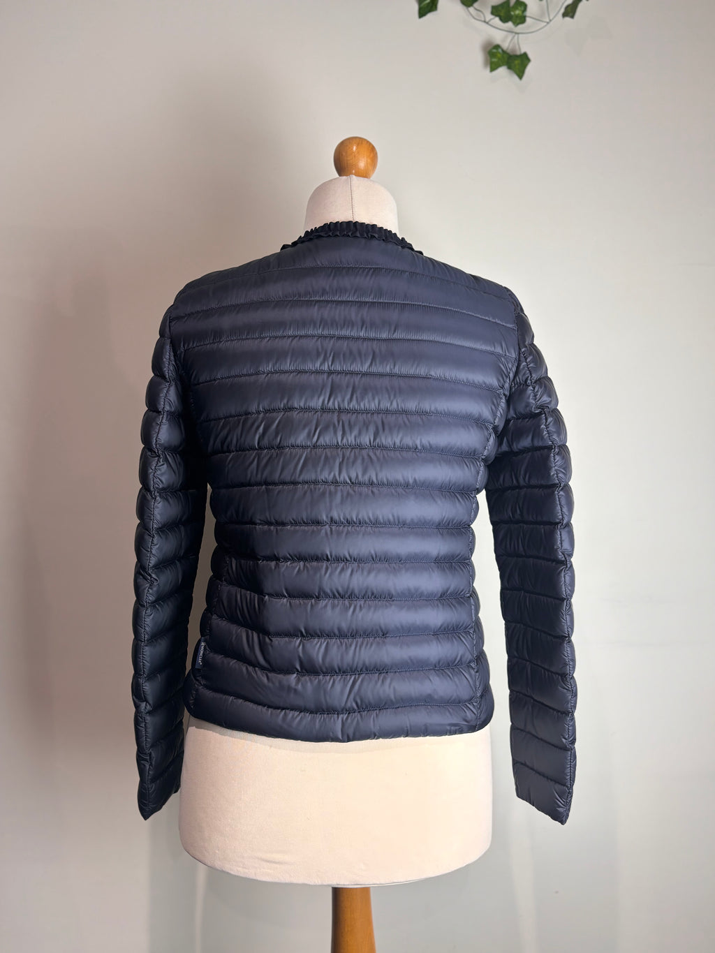Moncler Onyx Frill Navy Jacket (BNWT)
