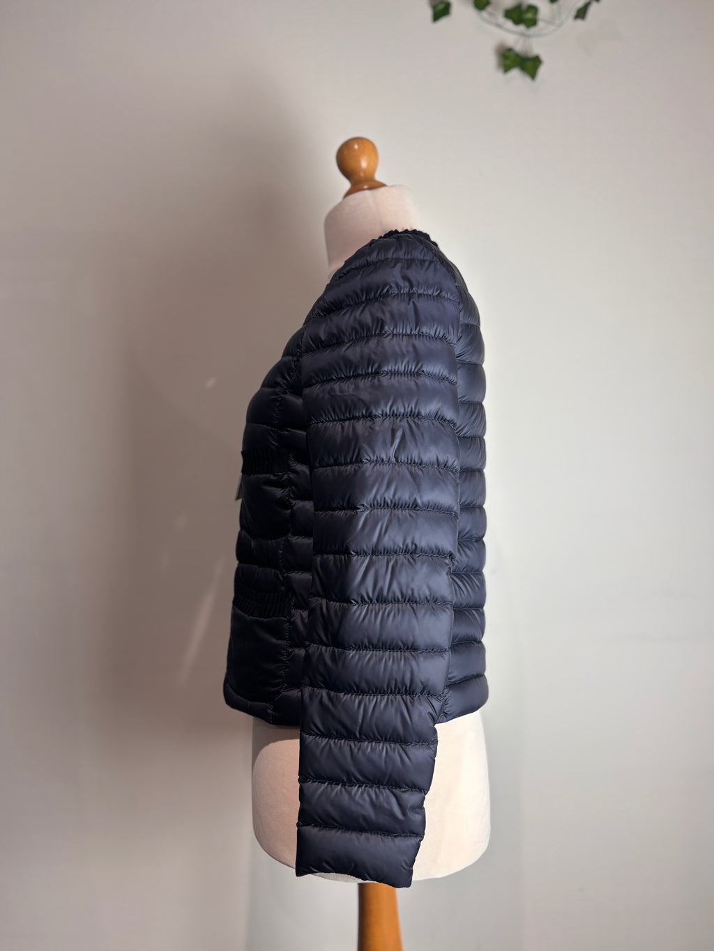 Moncler Onyx Frill Navy Jacket (BNWT)