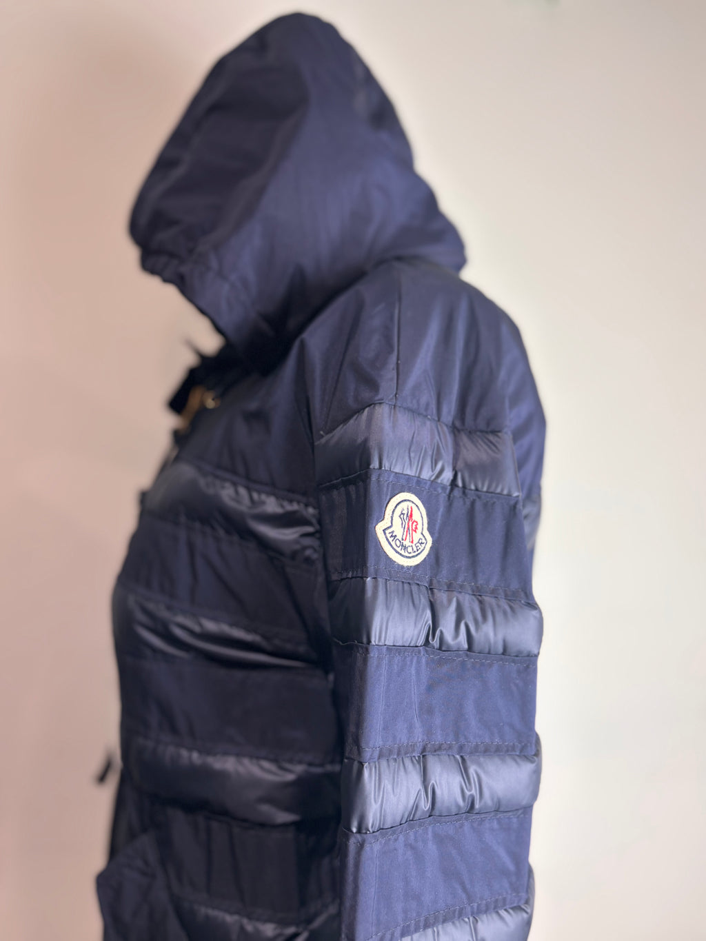Moncler Scille Navy Hooded Parka (BNWT)