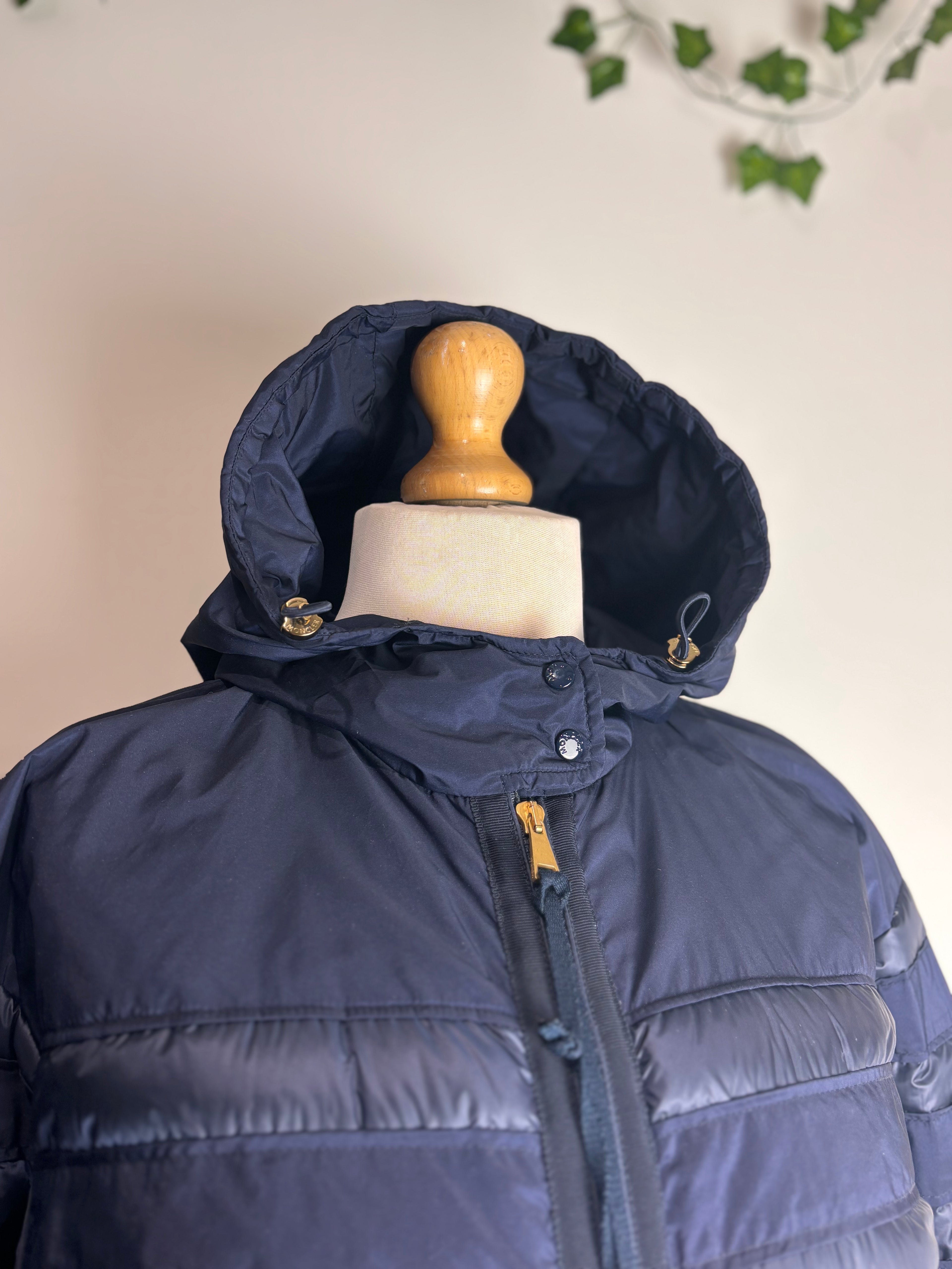 Moncler Scille Navy Hooded Parka (BNWT)