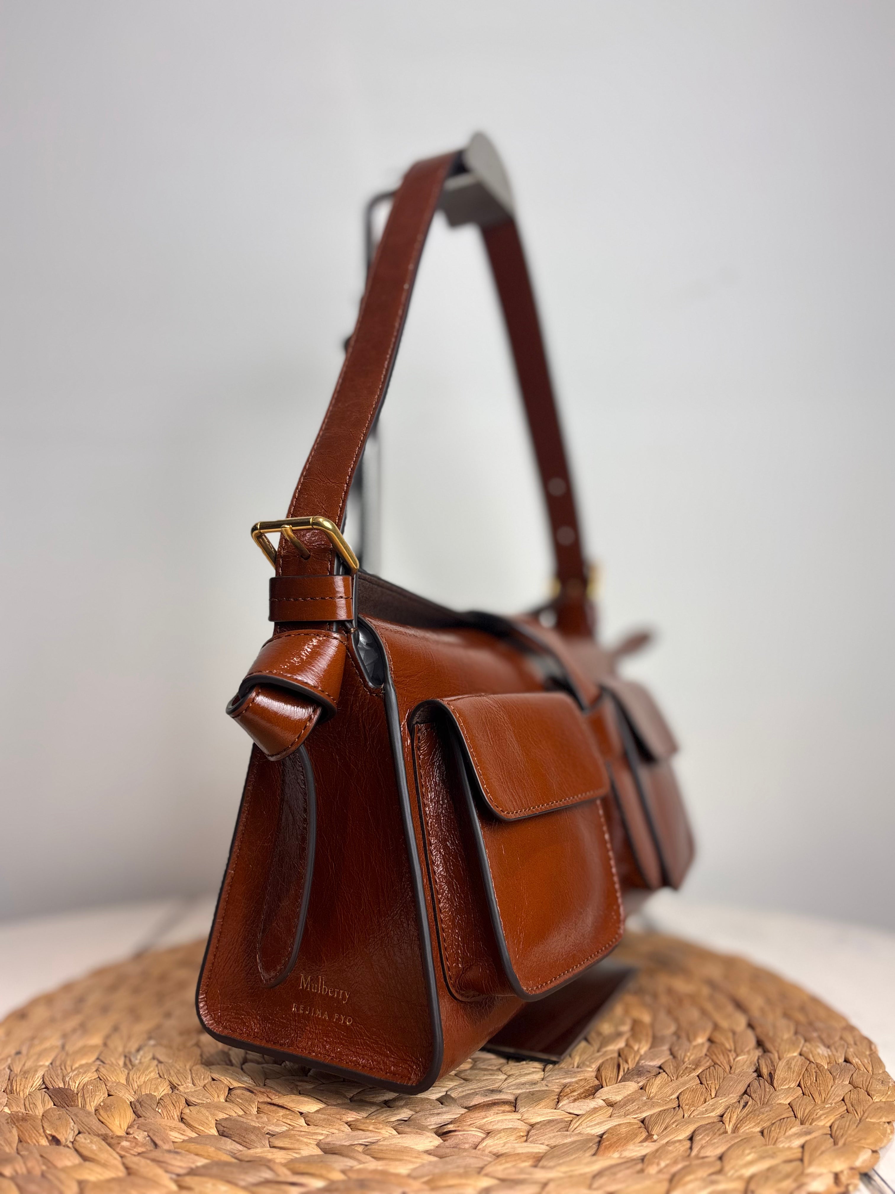Mulberry x Rejina Pyo Oak Crinkle Shoulder Bag (Limited Edition)