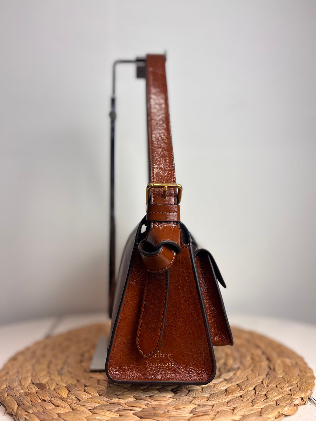 Mulberry x Rejina Pyo Oak Crinkle Shoulder Bag (Limited Edition)