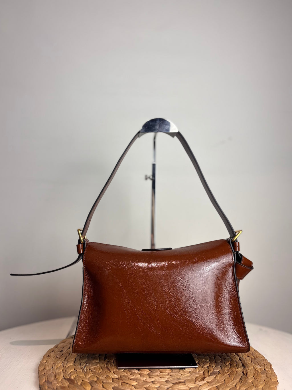 Mulberry x Rejina Pyo Oak Crinkle Shoulder Bag (Limited Edition)